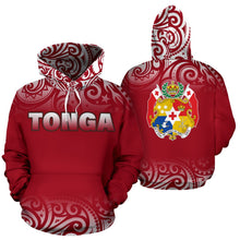 Load image into Gallery viewer, Tonga All Over Hoodie - Polynesian Fog Version