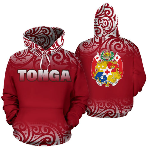 Tonga All Over Hoodie - Polynesian Fog Version