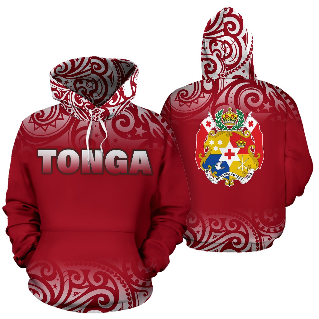 Tonga All Over Hoodie - Polynesian Fog Version