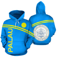 Load image into Gallery viewer, Palau All Over Hoodie - Polynesian Curve Version