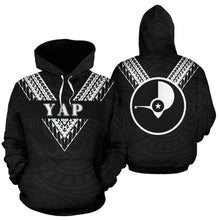 Load image into Gallery viewer, Yap All Over Hoodie - Black Sailor Style 