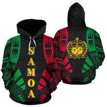Load image into Gallery viewer, Samoa All Over Hoodie - Color Tattoo Style