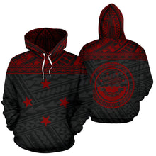 Load image into Gallery viewer, Federated States Of Micronesia All Over Hoodie - Red Style 