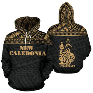 New Caledonia All Over Hoodie - Polynesian Gold Version