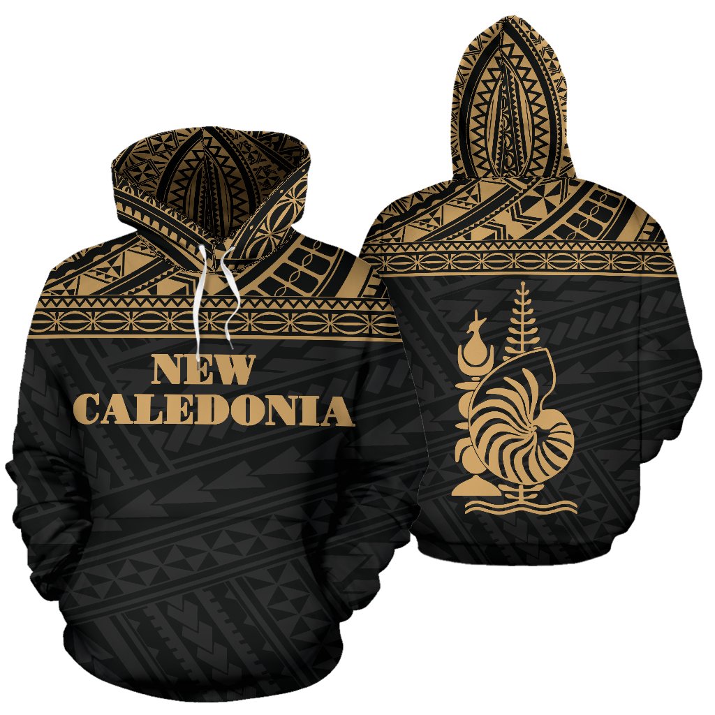 New Caledonia All Over Hoodie - Polynesian Gold Version