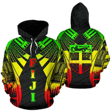 Load image into Gallery viewer, Fiji All Over Hoodie - Reggae Color Sailor Style
