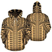 Load image into Gallery viewer, Polynesian All Over Hoodie - Polynesian Pattern Hoodie Style - BN01