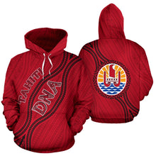 Load image into Gallery viewer, Tahiti French Polynesia All Over Hoodie - DNA Style