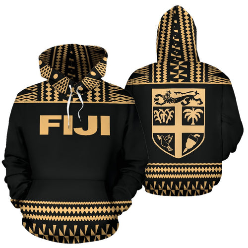 Fiji All Over Hoodie - Polynesian Gold Version - BN04