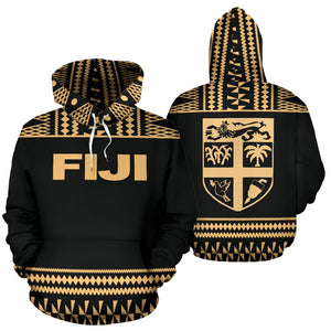 Fiji All Over Hoodie - Polynesian Gold Version - BN04