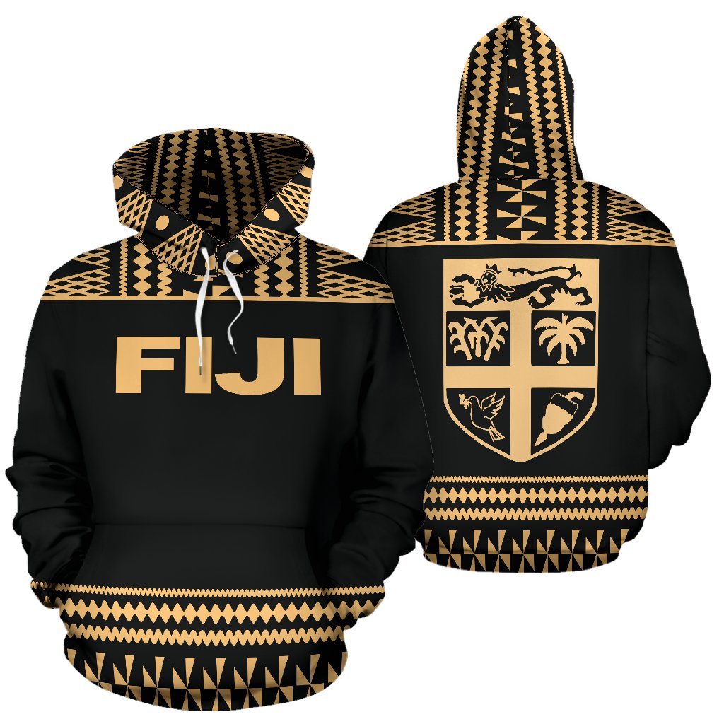 Fiji All Over Hoodie - Polynesian Gold Version - BN04