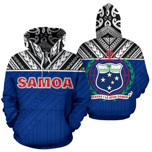 Samoa All Over Hoodie - Polynesian New Version - BN09