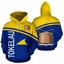 Load image into Gallery viewer, Tokelau All Over Hoodie - Polynesian Curve Version