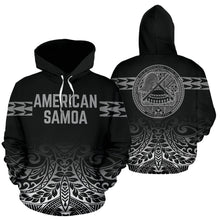Load image into Gallery viewer, American Samoa All Over Hoodie - Polynesian Fog - BN09