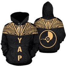 Load image into Gallery viewer, Yap All Over Hoodie - Gold Neck Style
