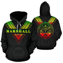 Load image into Gallery viewer, Marshall Islands All Over Hoodie - Reggae Color Sailor Style