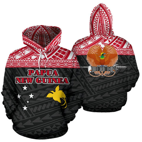 Papua New Guinea All Over Hoodie - Polynesian Hoodie Style