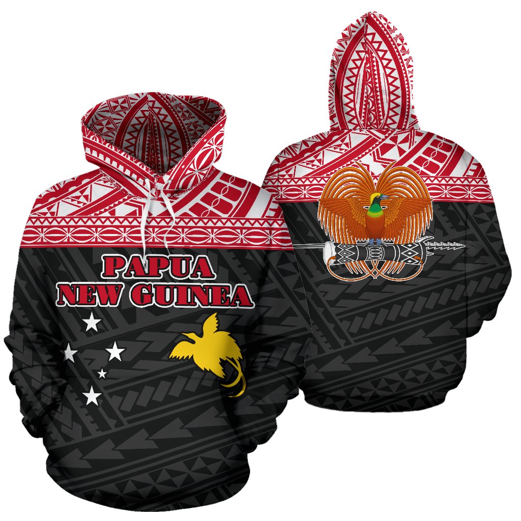 Papua New Guinea All Over Hoodie - Polynesian Hoodie Style