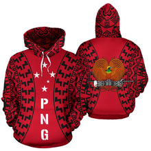 Load image into Gallery viewer, Papua New Guinea All Over Hoodie - Polynesian New Tattoo