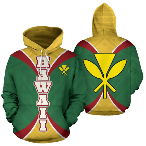 Hawaii All Over Hoodie - Polynesian Impact Version - BN09