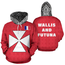 Load image into Gallery viewer, wallis and futuna, wallis and futuna hoodie, hoodie, hoodies, online shopping, polynesian, polynesia, clothing, clothings