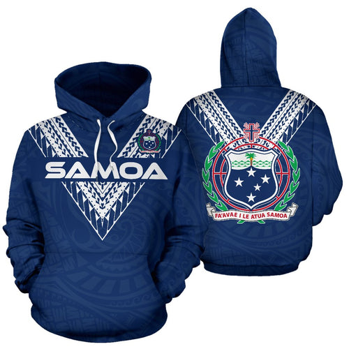 Samoa Polynesian All Over Hoodie