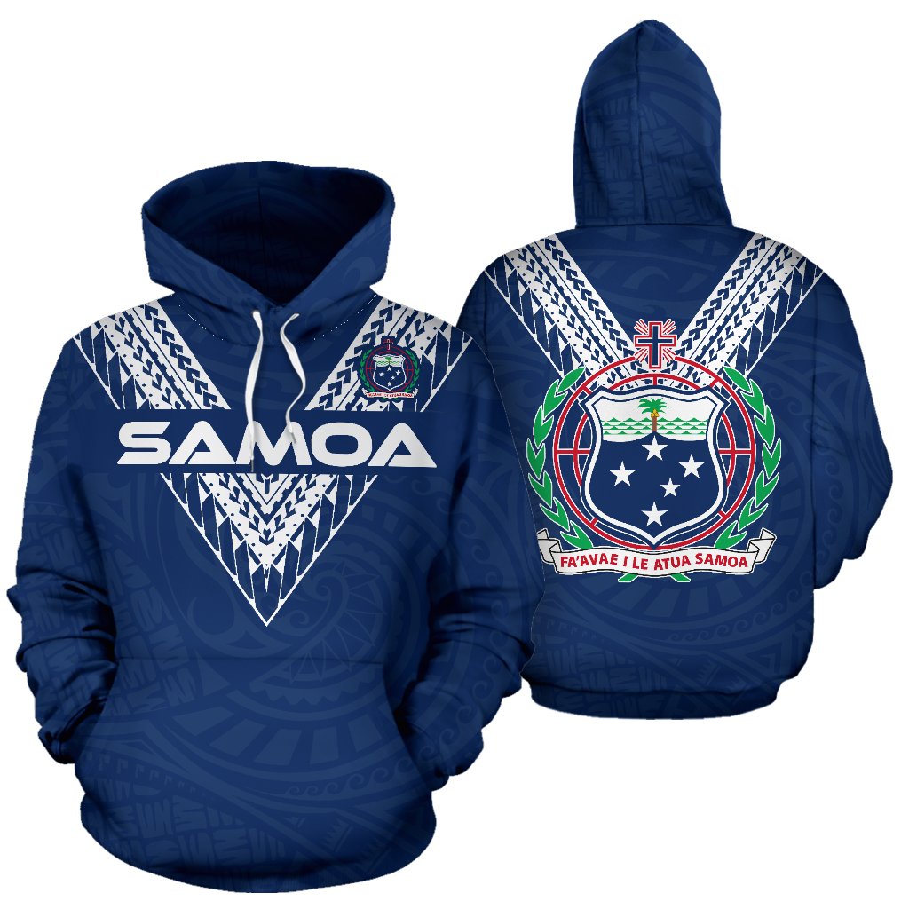 Samoa Polynesian All Over Hoodie