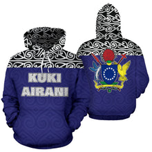 Load image into Gallery viewer, Cook Islands All Over Hoodie - Maori Hoodie Version