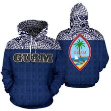 Load image into Gallery viewer, Guam All Over Hoodie - Polynesian Hoodie Version