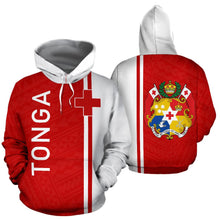 Load image into Gallery viewer, Tonga All Over Hoodie - Polynesian Straight Version - BN04