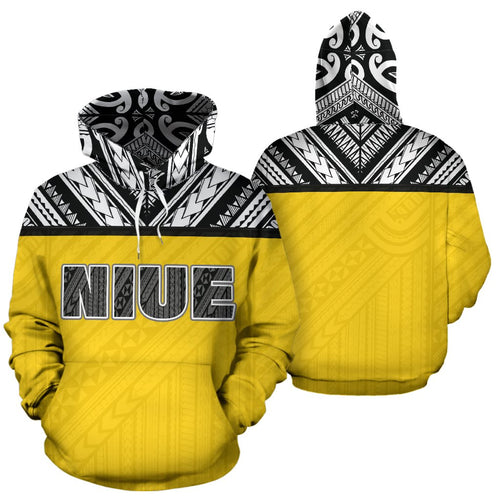Niue All Over Hoodie - Polynesian Hoodie Style