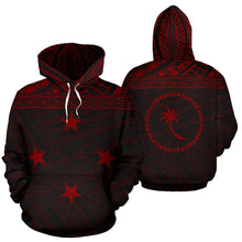 Load image into Gallery viewer, Federated States Of Micronesia All Over Hoodie - Chuuk Red Style 