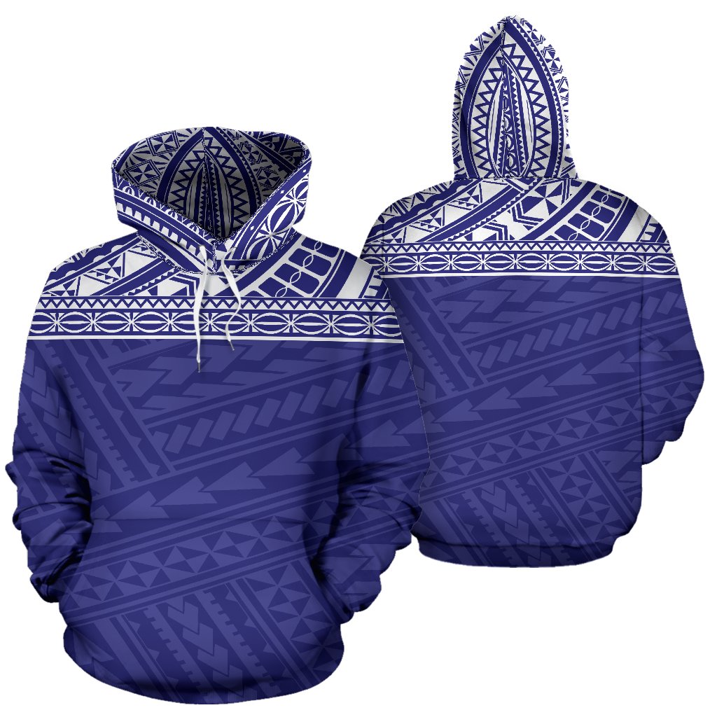 Poly All Over Hoodie - Polynesian Blue Version - BN04