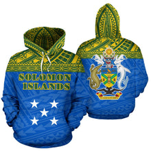 Load image into Gallery viewer, Solomon Islands All Over Hoodie - Polynesian Hoodie Style