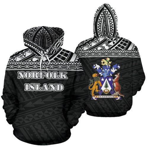 Norfolk All Over Hoodie - Polynesian Black Version