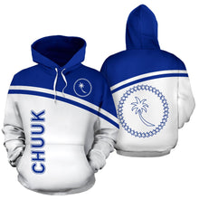 Load image into Gallery viewer, Chuuk All Over Hoodie - Curve Version