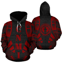 Load image into Gallery viewer, CNMI All Over Hoodie - Red Tattoo Style