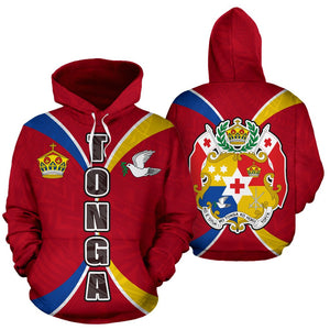 Tonga All Over Hoodie - Polynesian Impact Version