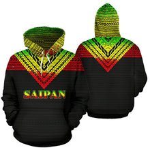 Load image into Gallery viewer, Saipan All Over Hoodie - Reggae Color Version 