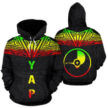Load image into Gallery viewer, Yap All Over Hoodie - Reggae Neck Style
